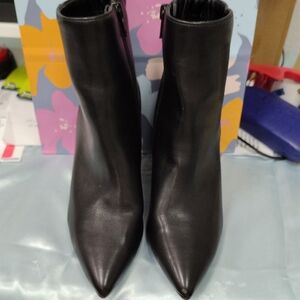 a new day Black Ankle Boots